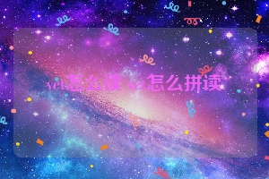 vet怎么读 vet怎么拼读